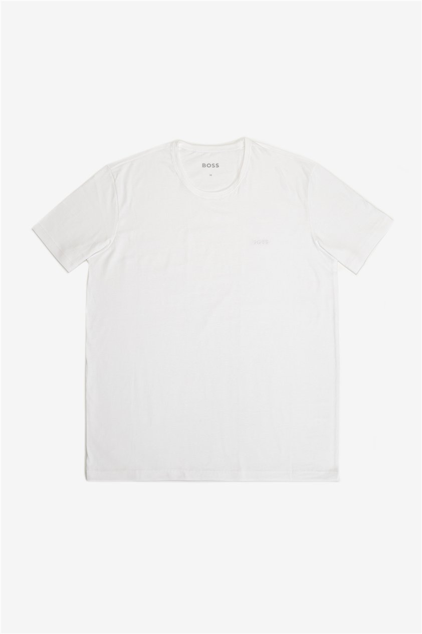 BOSS Erkek 2li T-Shirt Beyaz