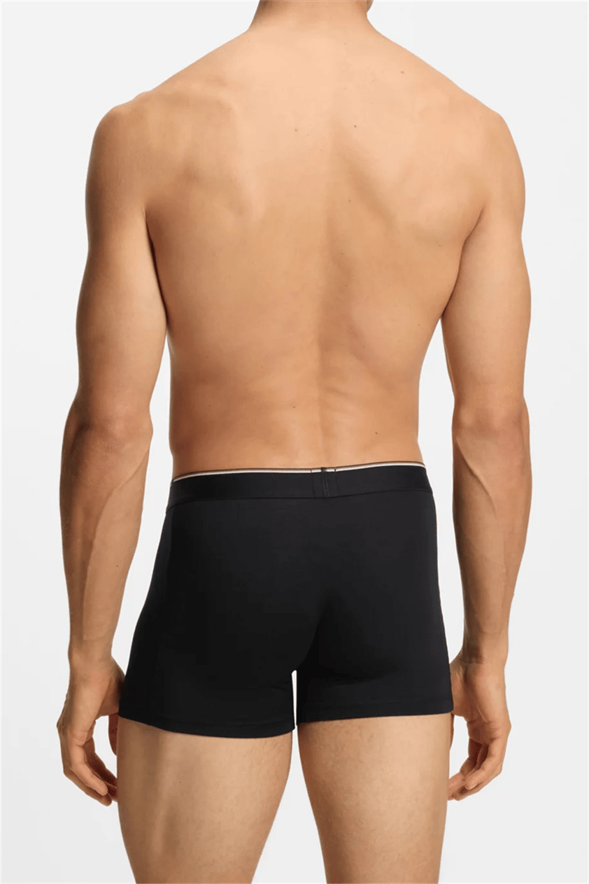 BOSS Boxerbr 3p Bamboo Erkek 3lü Boxer Siyah