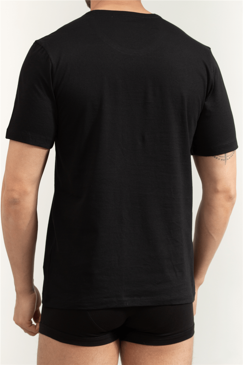 Boss Erkek Bisiklet Yaka T-Shirt
