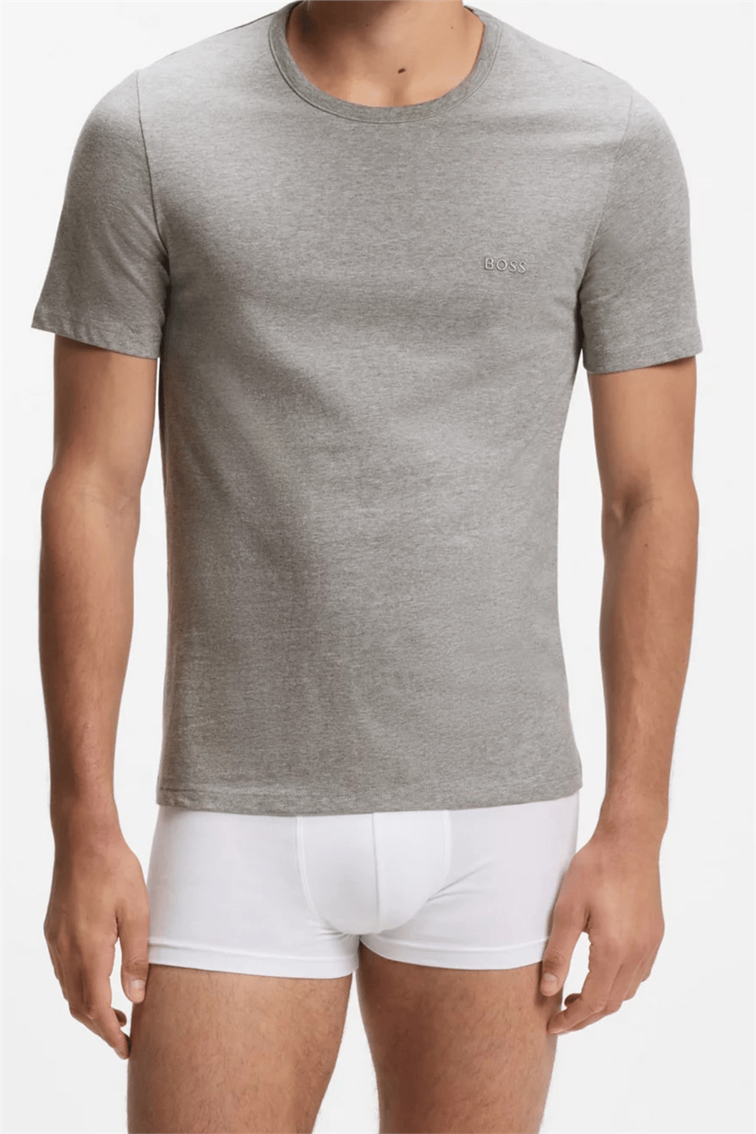 BOSS T-Shirt Rn 3P Classic Erkek 3lü Atlet Çok Renkli