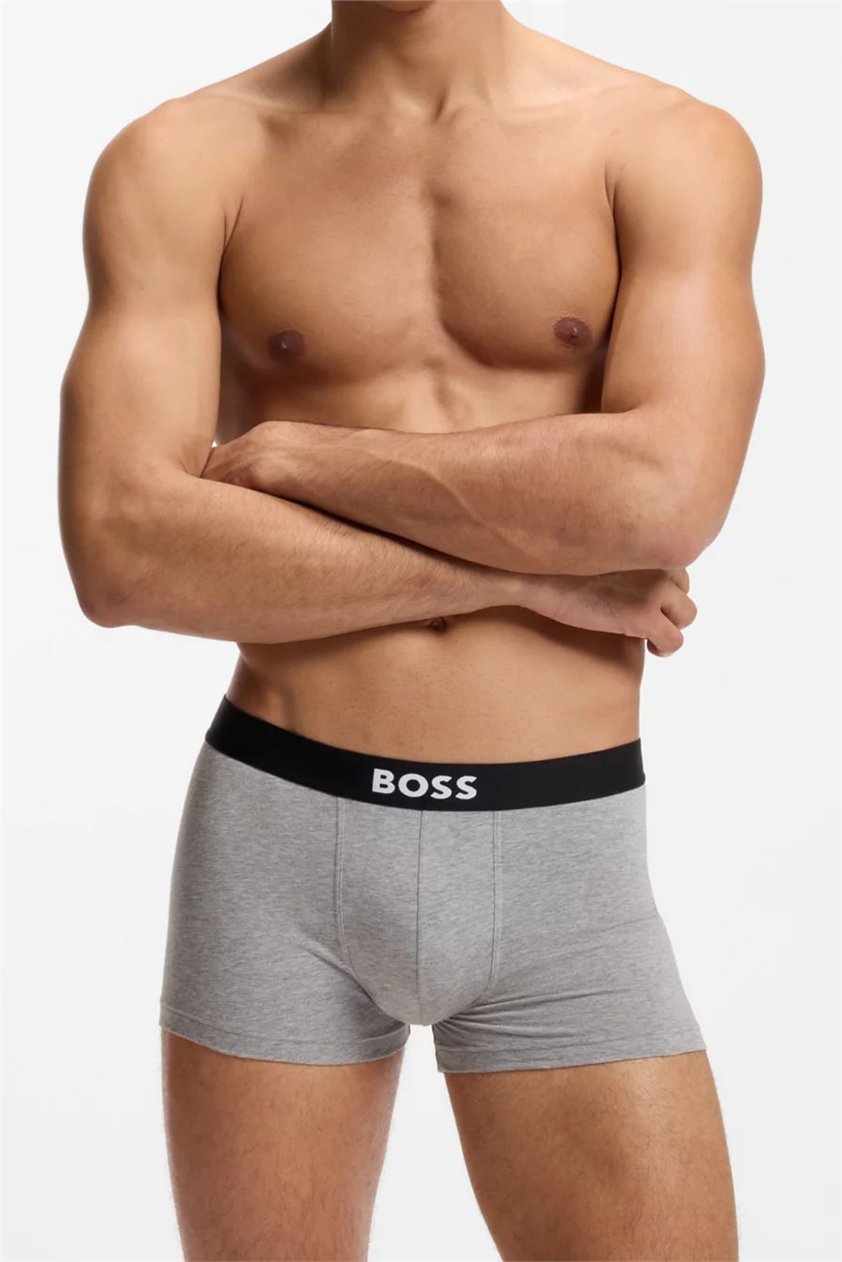 Boss Trunk 3P BOSS ONE Erkek 3lü Boxer Çok Renkli