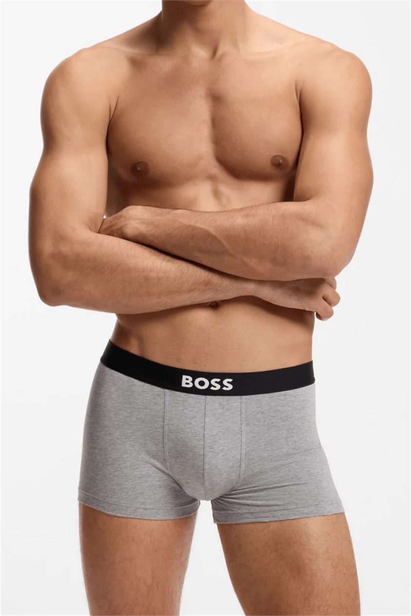 Boss Trunk 3P BOSS ONE Erkek 3lü Boxer Çok Renkli