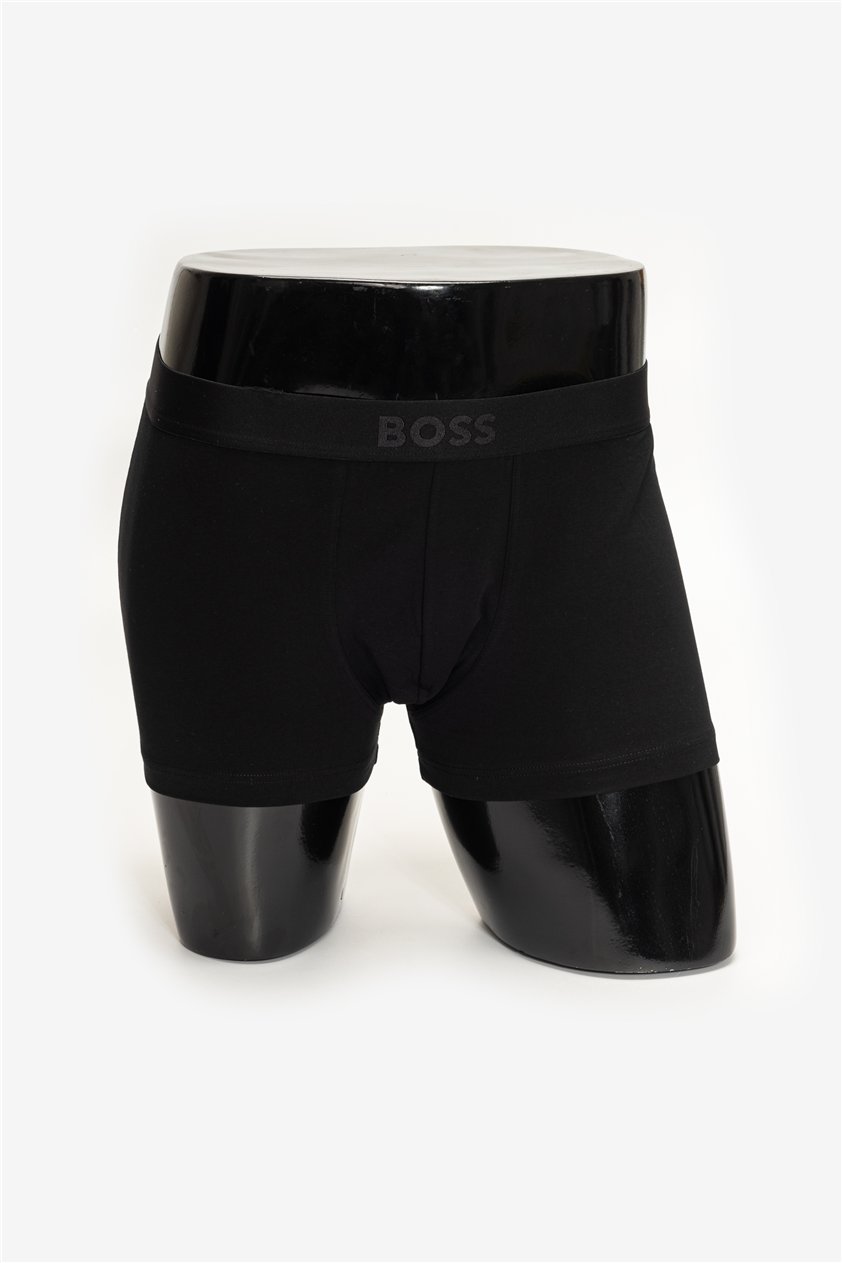 Boss Trunk 3P BOSS ONE Erkek 3lü Boxer Siyah