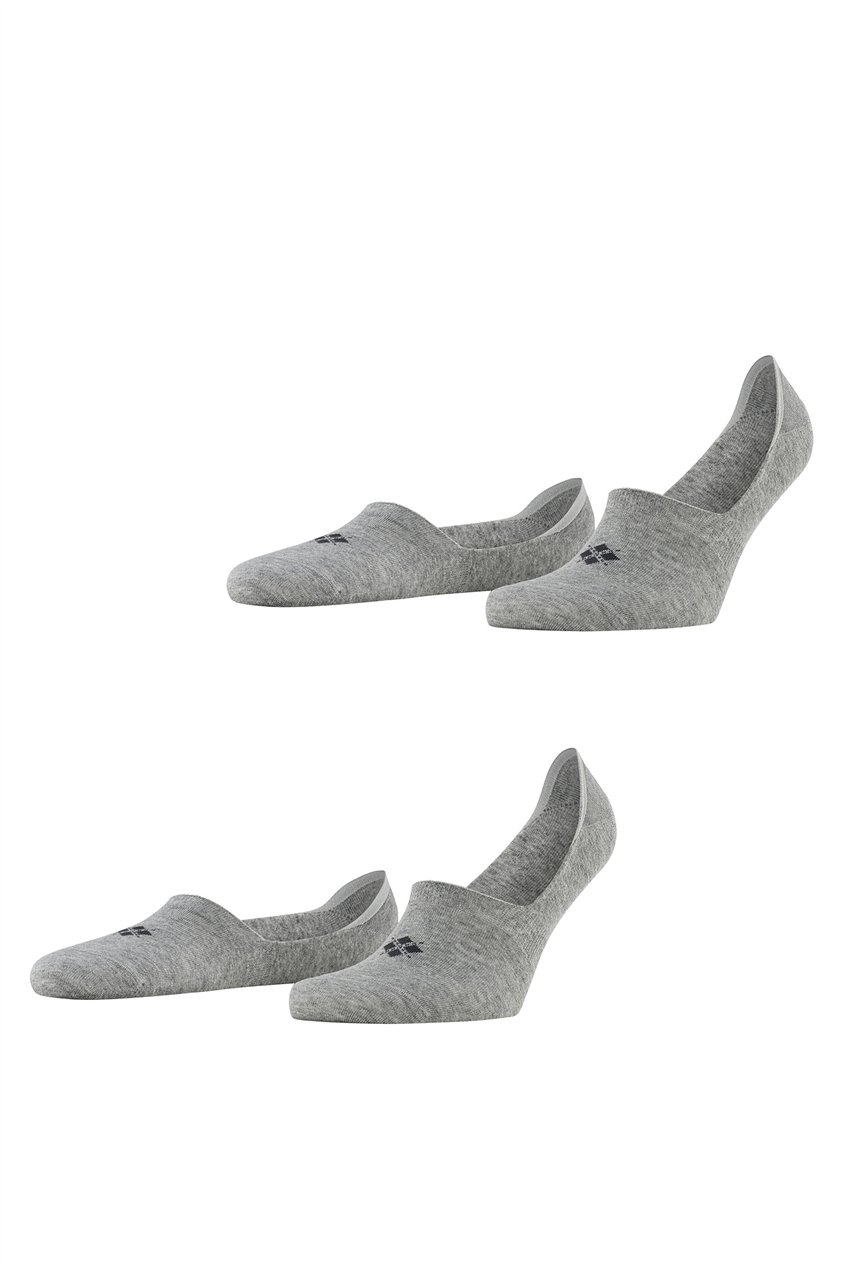 Burlington Erkek 2li Çorap Gri