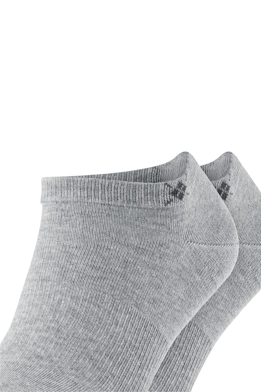 Burlington Erkek 2li Çorap Gri