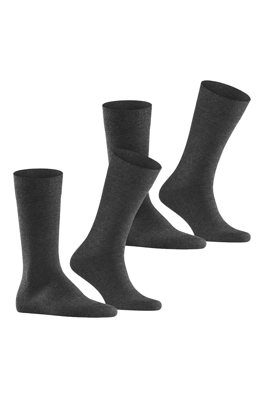 Burlington Erkek 2li Çorap Gri