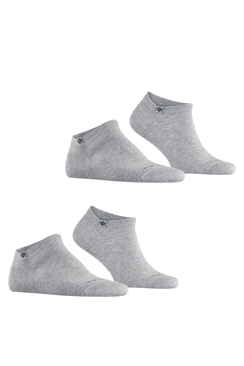 Burlington Erkek 2li Çorap Gri