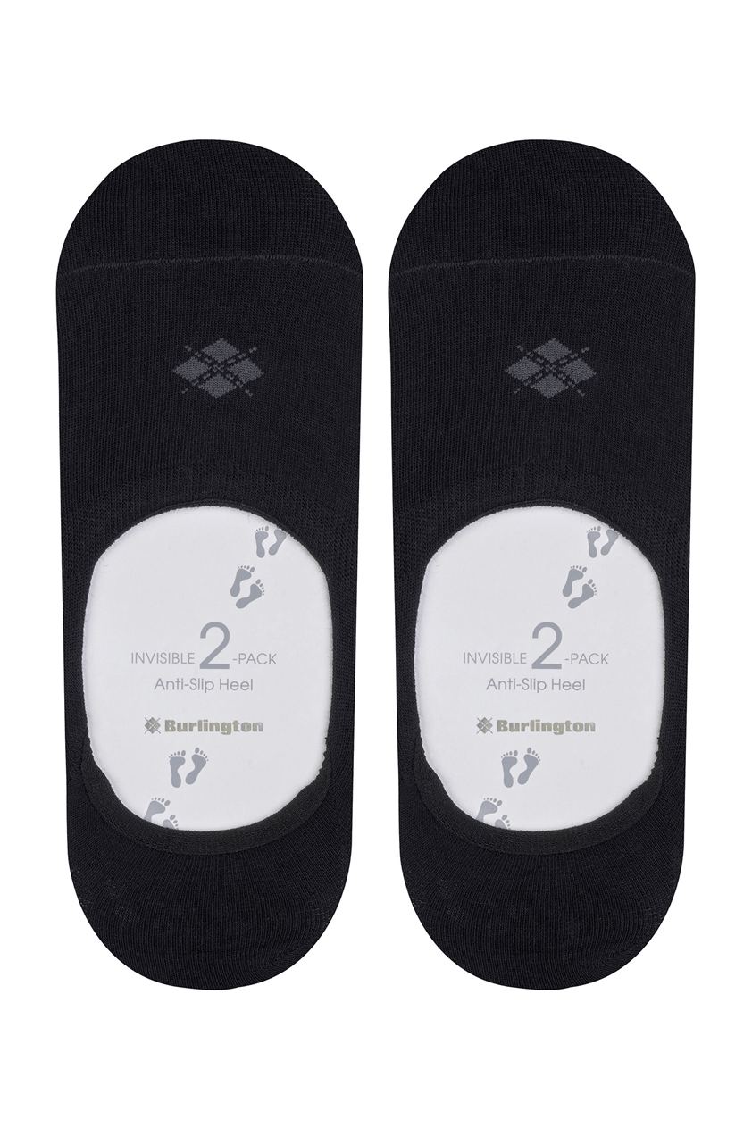 Burlington Erkek 2li Çorap Siyah