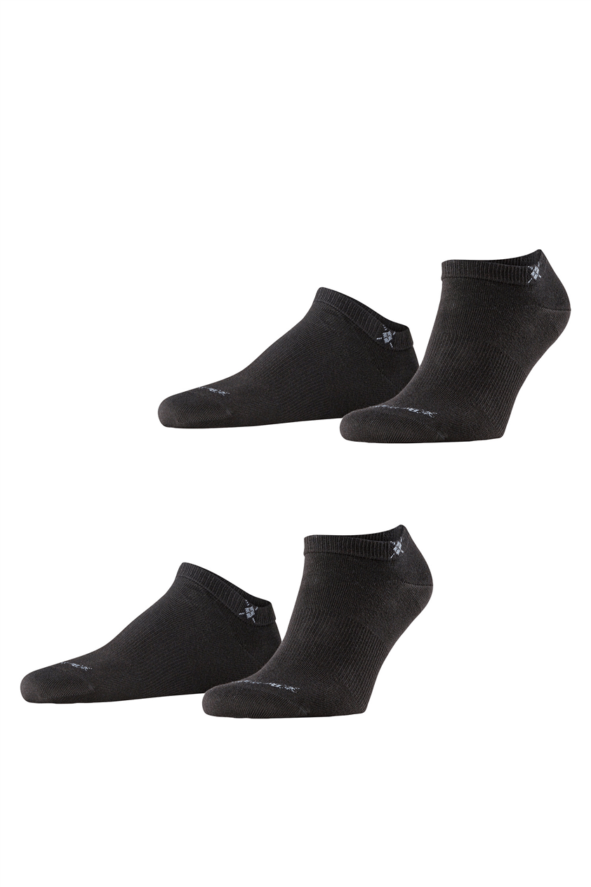 Burlington Erkek 2li Çorap Siyah