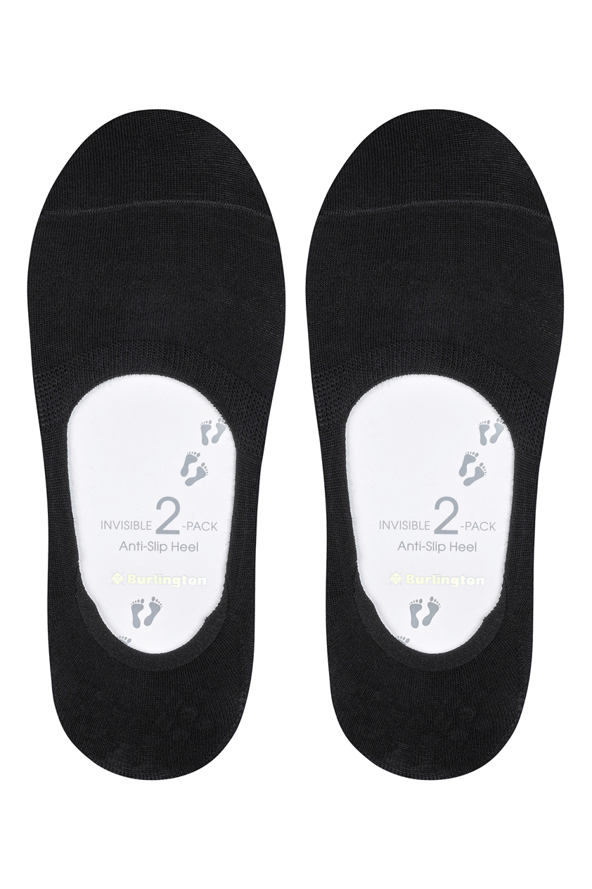 Burlington Everyday Kadın 2li Çorap Siyah