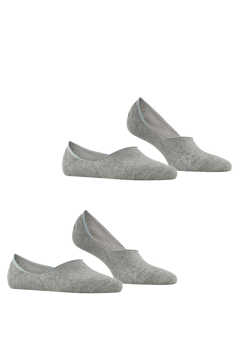 Burlington Everyday Kadın 2li Çorap Gri