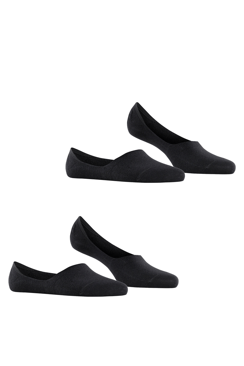 Burlington Everyday Kadın 2li Çorap Siyah