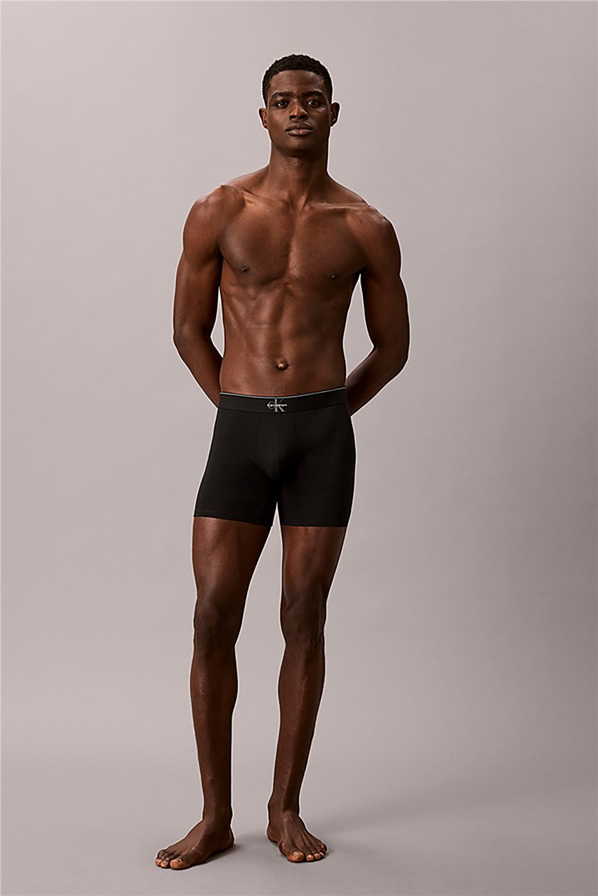 Calvin Klein Boxer Brief 3Pk Erkek 3lü Boxer Siyah