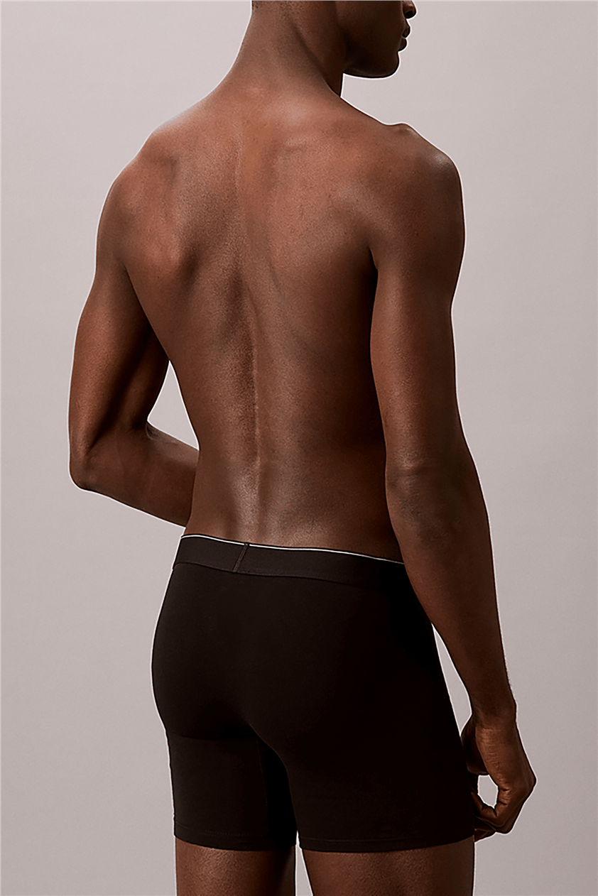 Calvin Klein Boxer Brief 3Pk Erkek 3lü Boxer Siyah