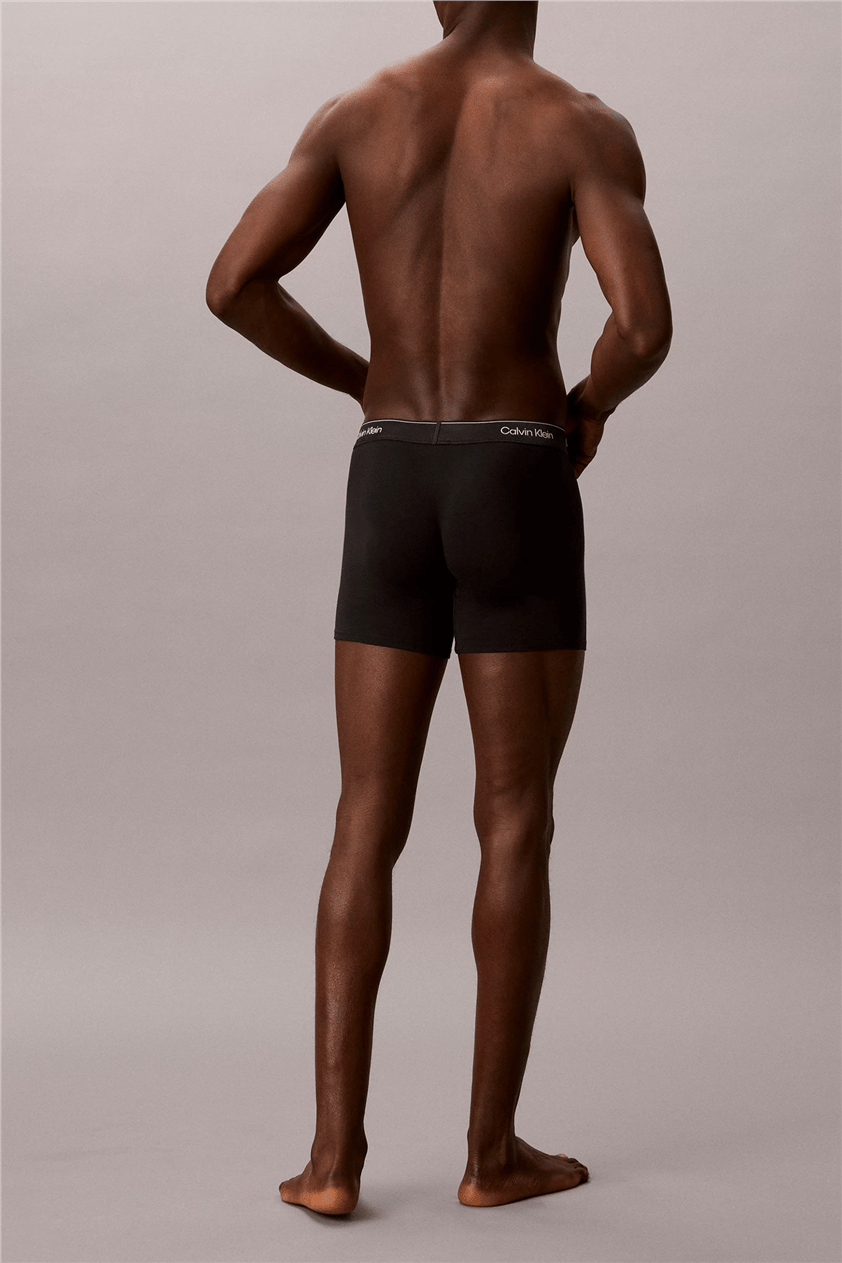 Calvin Klein Boxer Brief 3Pk Erkek 3lü Boxer Siyah