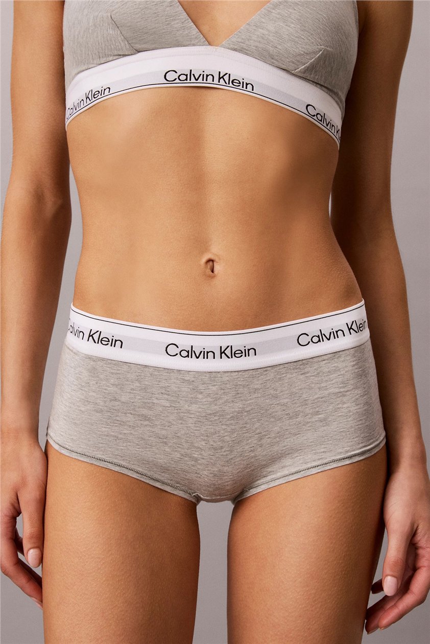 Calvin Klein Boyshort Kadın Külot Gri