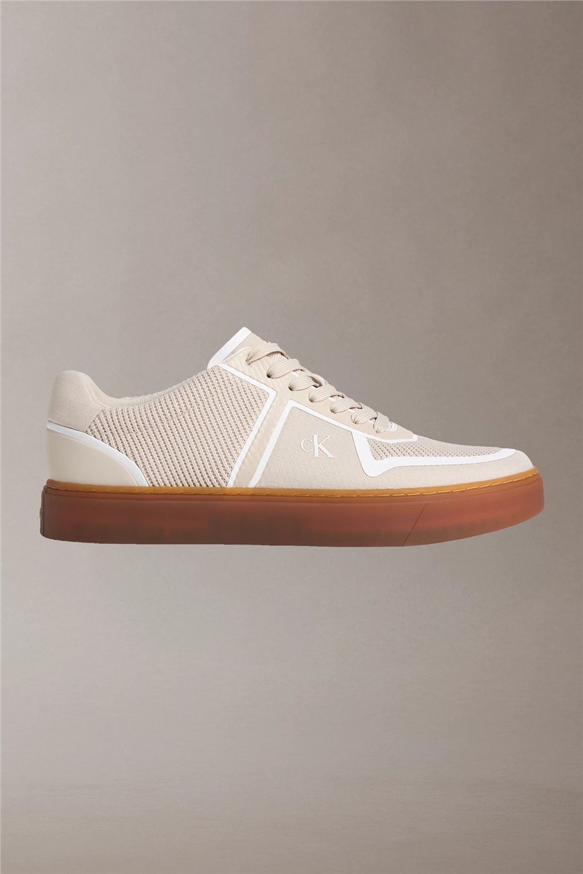 Calvin Klein Classic Cups Laceup Erkek Sneaker Gold
