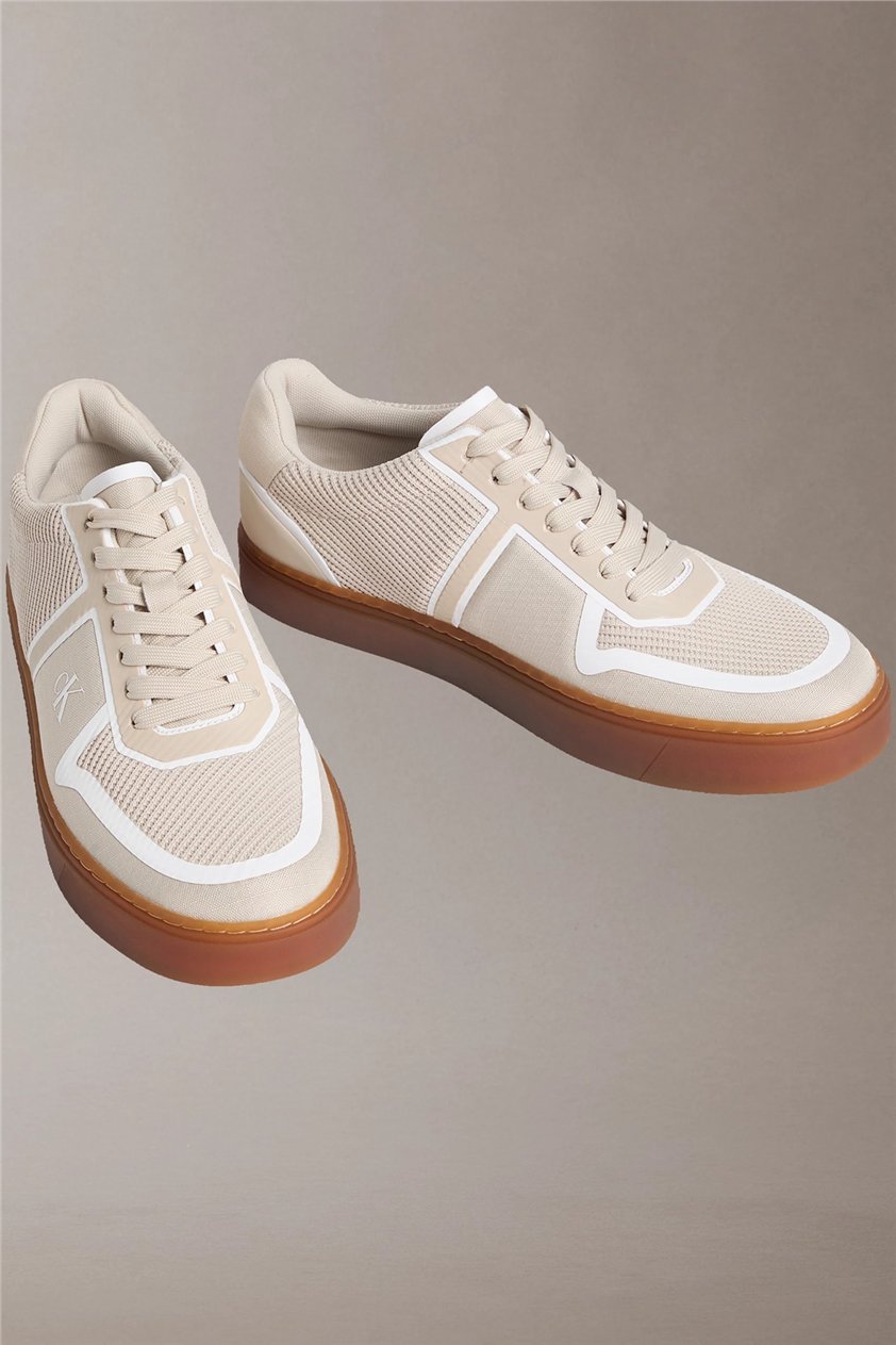 Calvin Klein Classic Cups Laceup Erkek Sneaker Gold