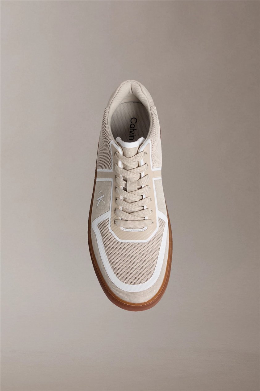 Calvin Klein Classic Cups Laceup Erkek Sneaker Gold