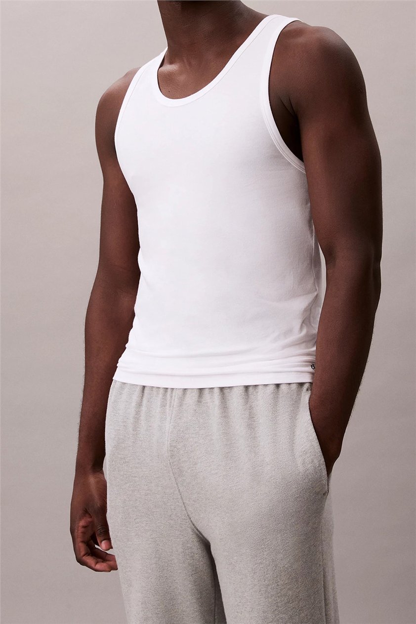 Calvin Klein Erkek Atlet Beyaz