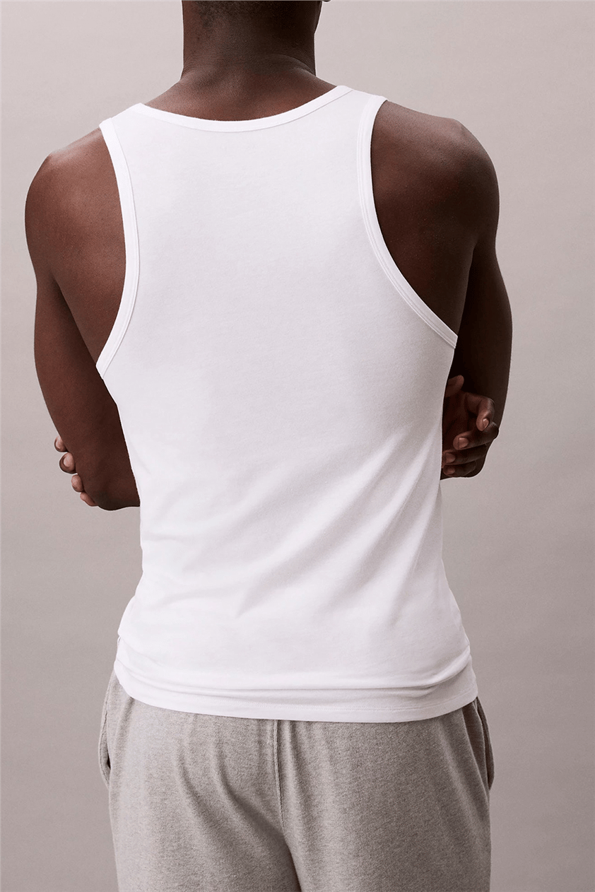 Calvin Klein Erkek Atlet Beyaz