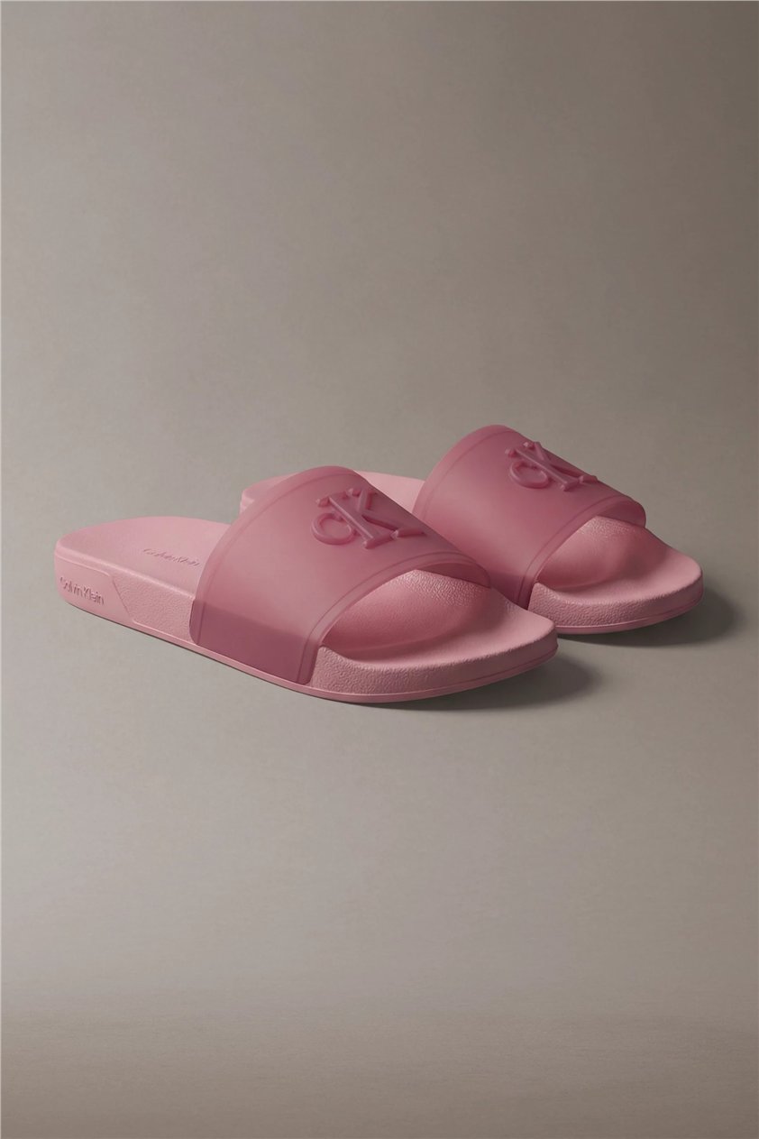 Calvin Klein Ess Slide Tpu Kadın Terlik Mor