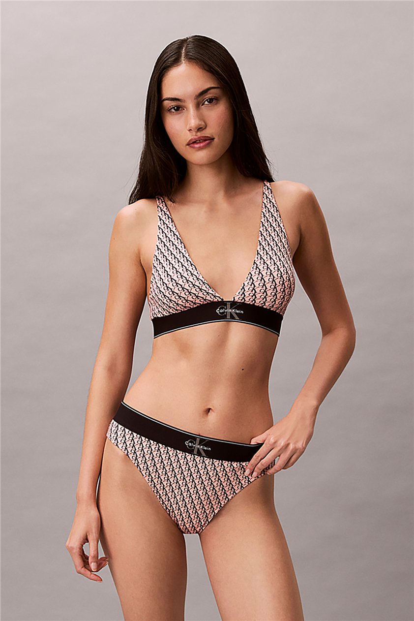 Calvin Klein High Waist Bikini Kadın Külot Pembe