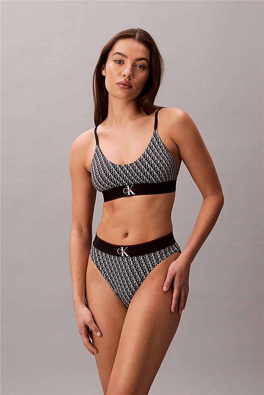 Calvin Klein High Waist Bikini Kadın Külot Siyah