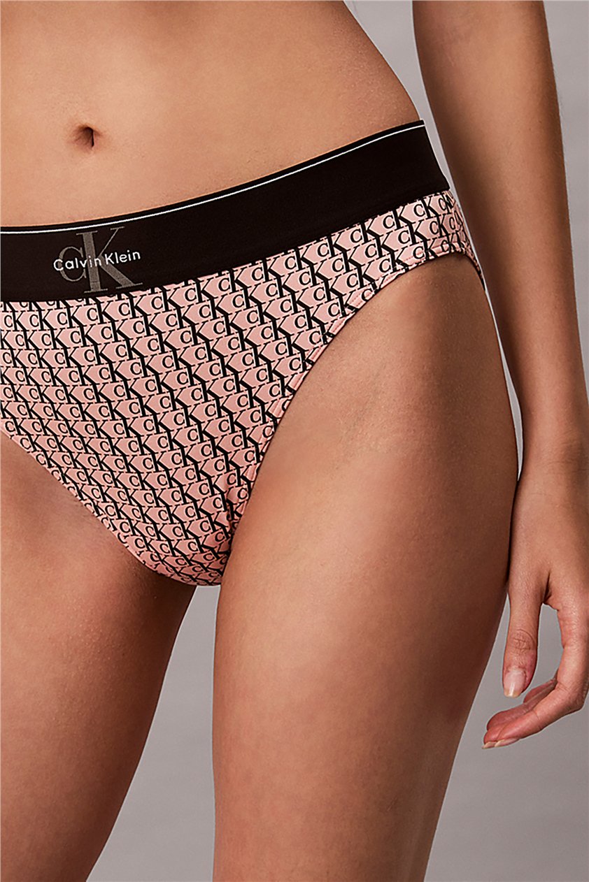 Calvin Klein High Waist Bikini Kadın Külot Pembe