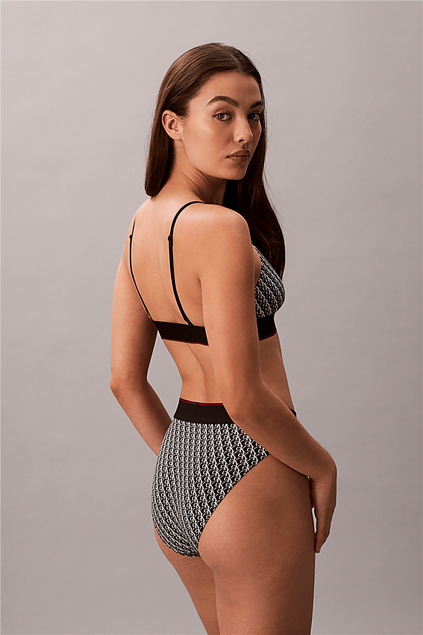 Calvin Klein High Waist Bikini Kadın Külot Siyah