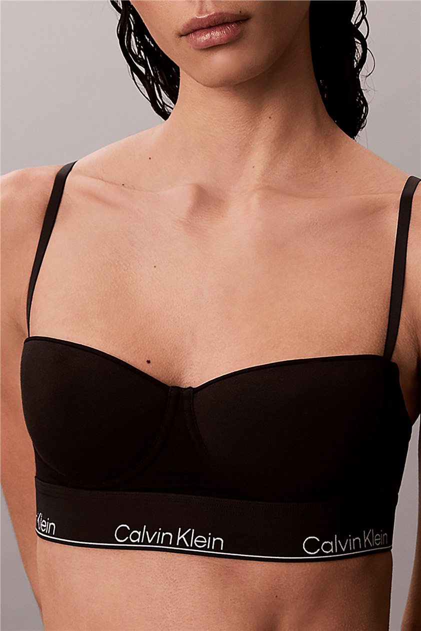 Calvin Klein Lightly Lined Balcon Kadın Sütyen Siyah