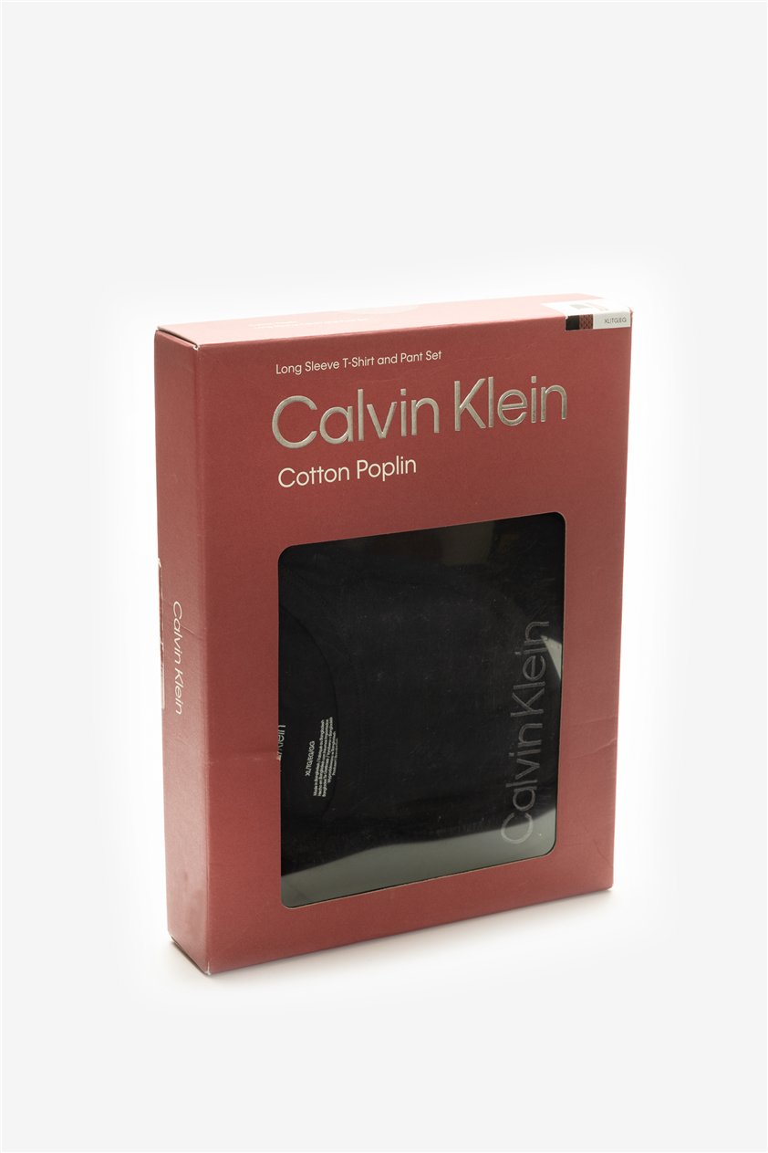Calvin Klein Ls Tee Pant Set Erkek Pijama Takımı