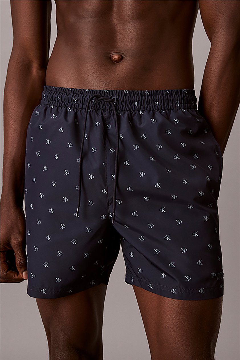 Calvin Klein Medium Drawstring Co Erkek Şort Mayo Mavi