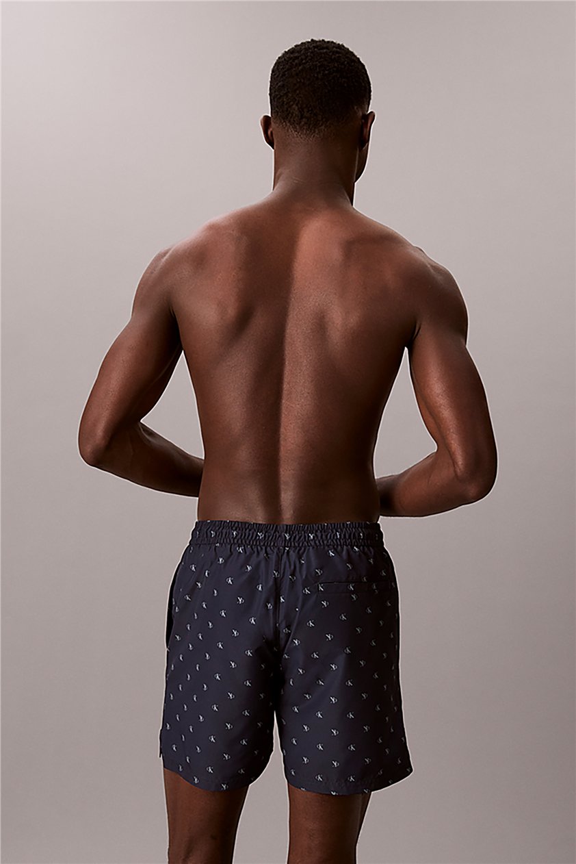 Calvin Klein Medium Drawstring Co Erkek Şort Mayo Mavi