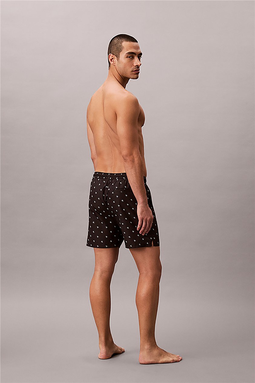 Calvin Klein Medium Drawstring Co Erkek Şort Mayo Gri