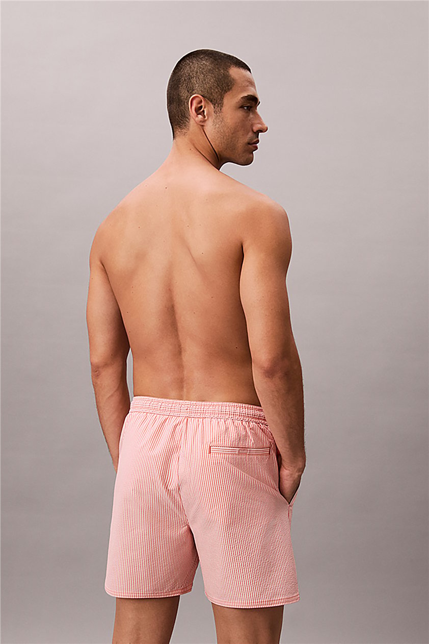 Calvin Klein Medium Drawstring Erkek Şort Mayo Çok Renkli