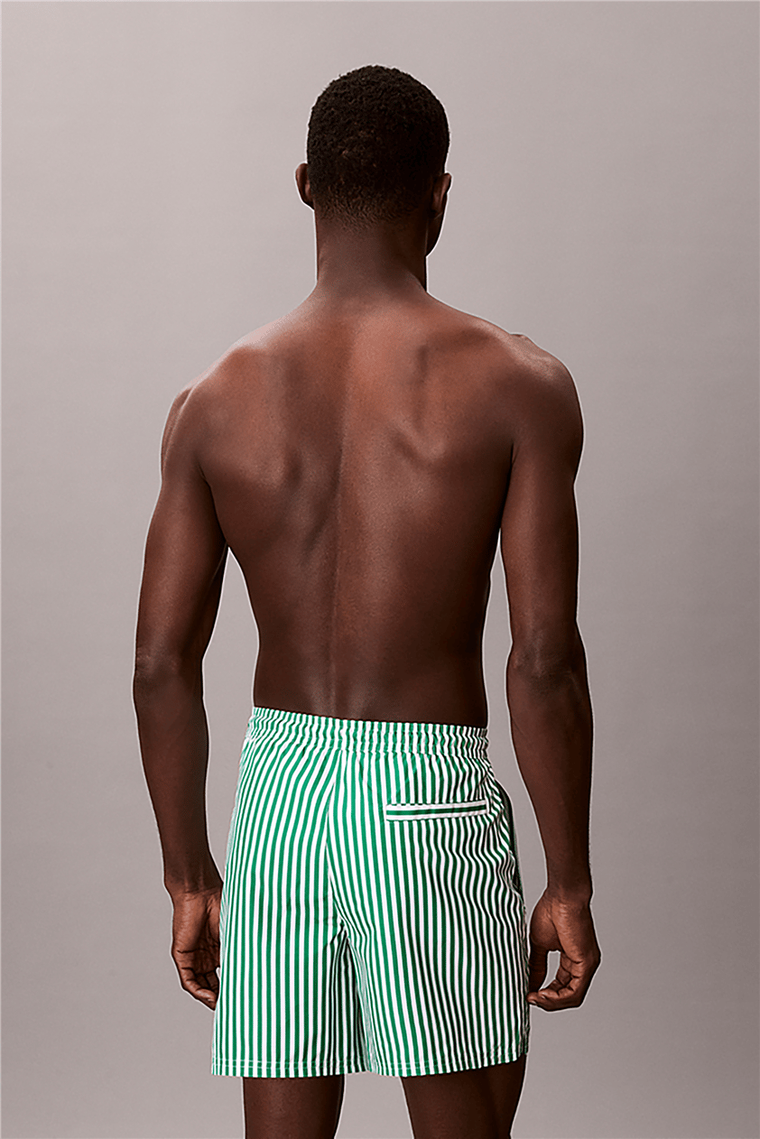 Calvin Klein Medium Drawstring Wa Erkek Şort Mayo Yeşil