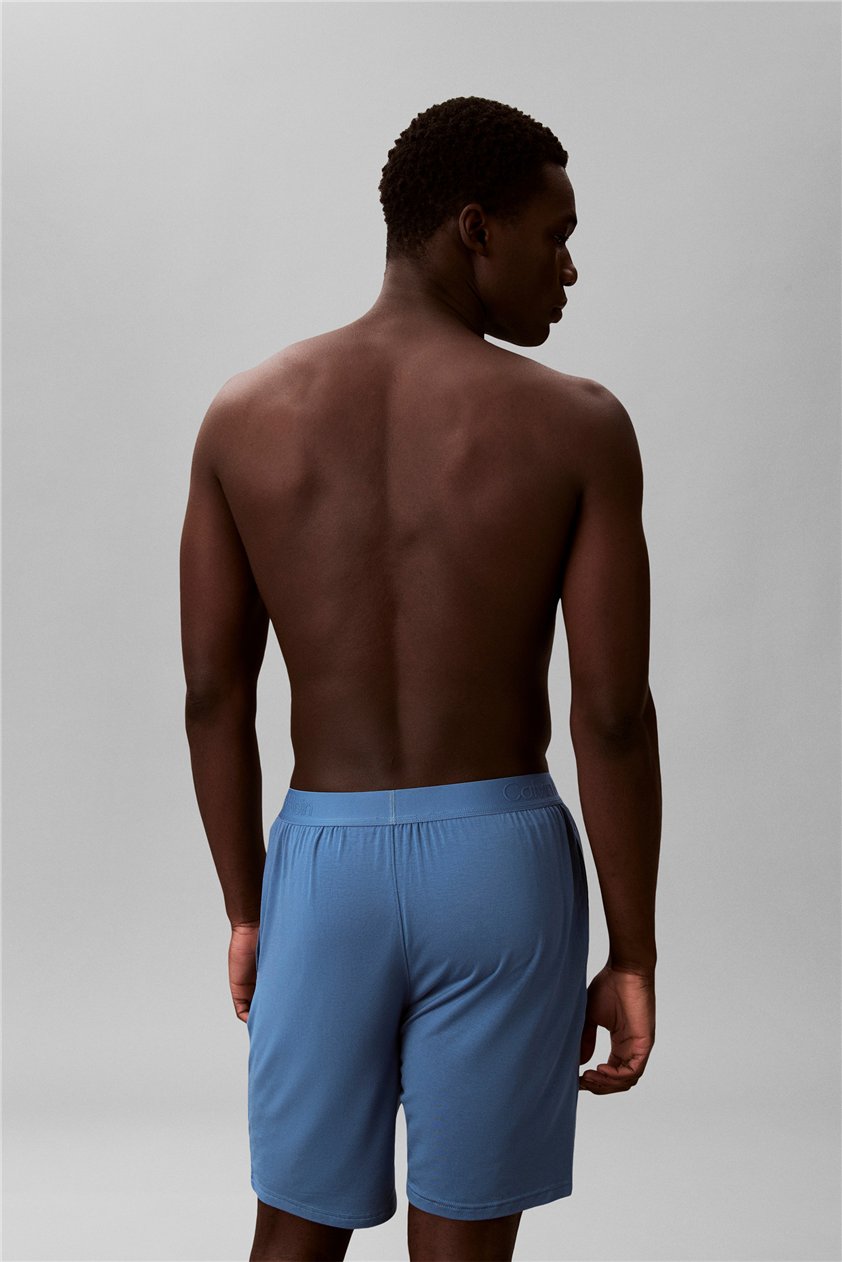 Calvin Klein Modal Sleep Erkek Pijama Şort Mavi