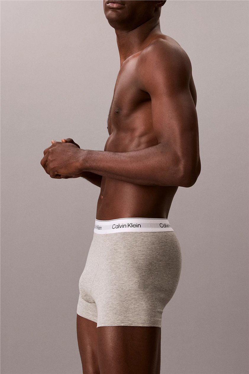 Calvin Klein Relaxed Fit Trunk 3PK Erkek 3lü Boxer Pembe