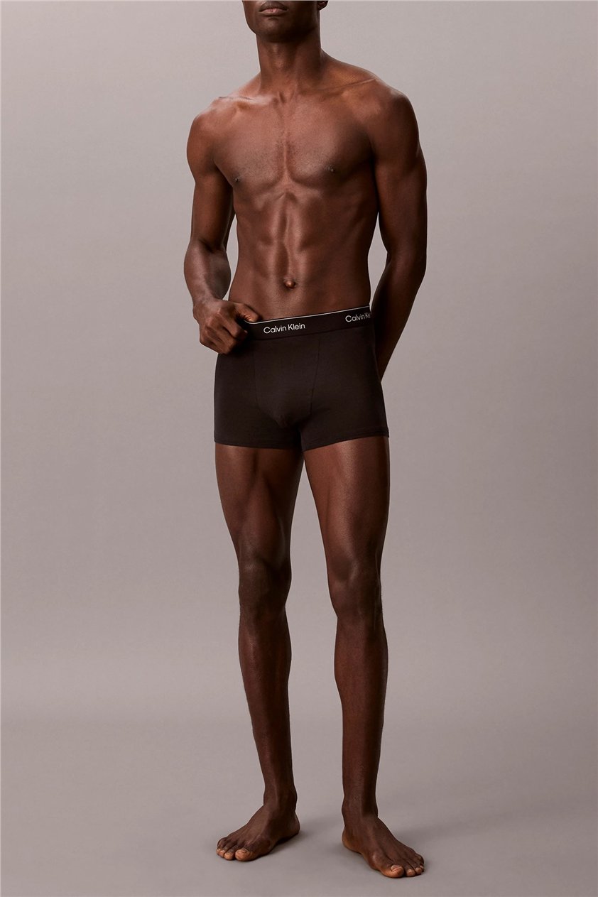 Calvin Klein Relaxed Fit Trunk 3PK Erkek 3lü Boxer Siyah