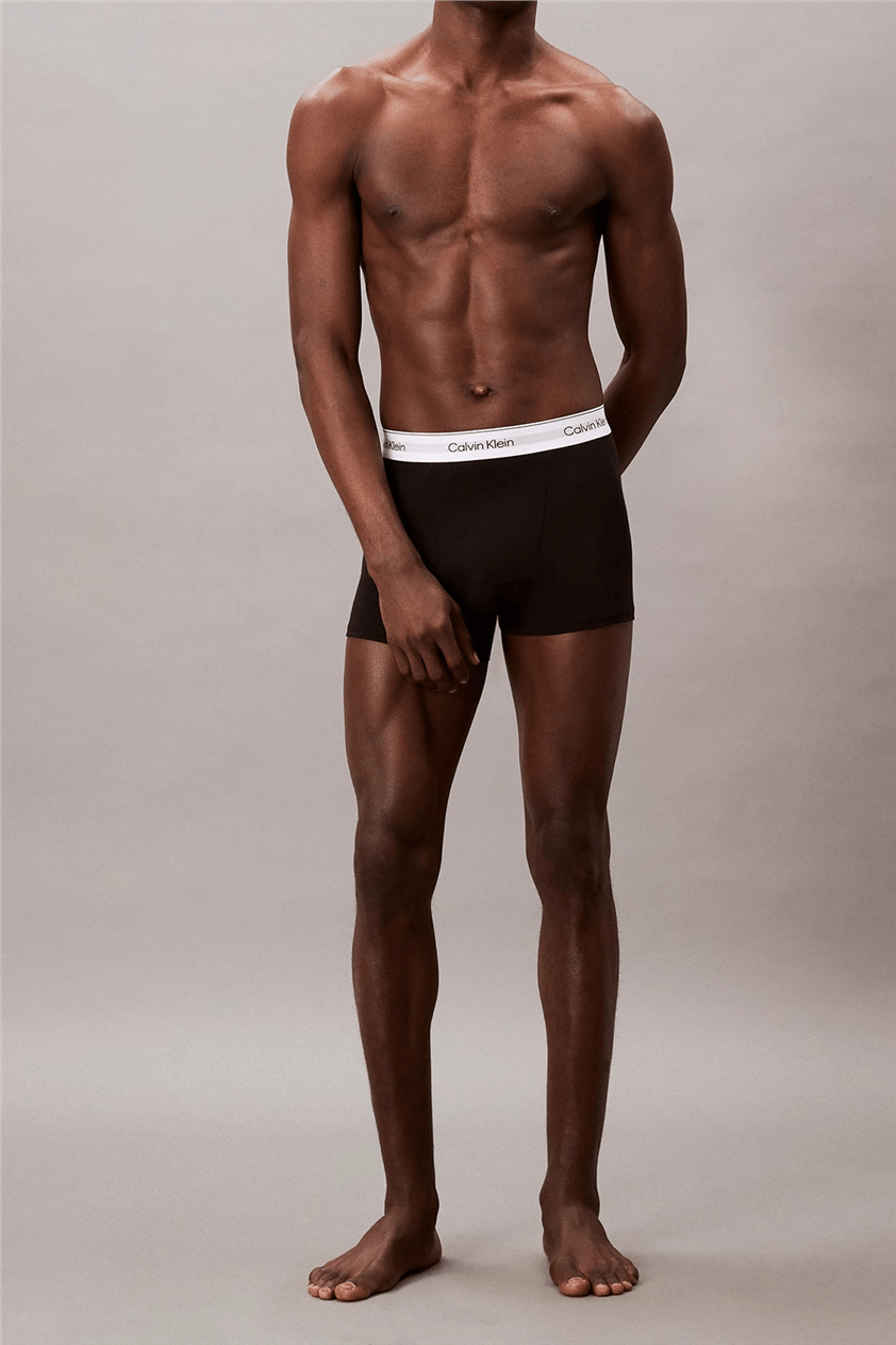 Calvin Klein Relaxed Fit Trunk 3PK Erkek 3lü Boxer Siyah