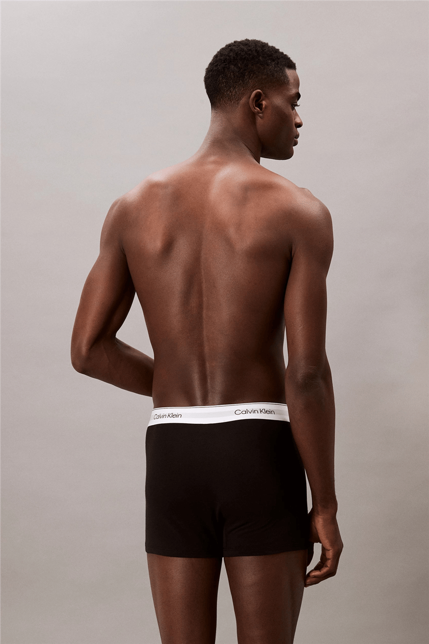 Calvin Klein Relaxed Fit Trunk 3PK Erkek 3lü Boxer Siyah