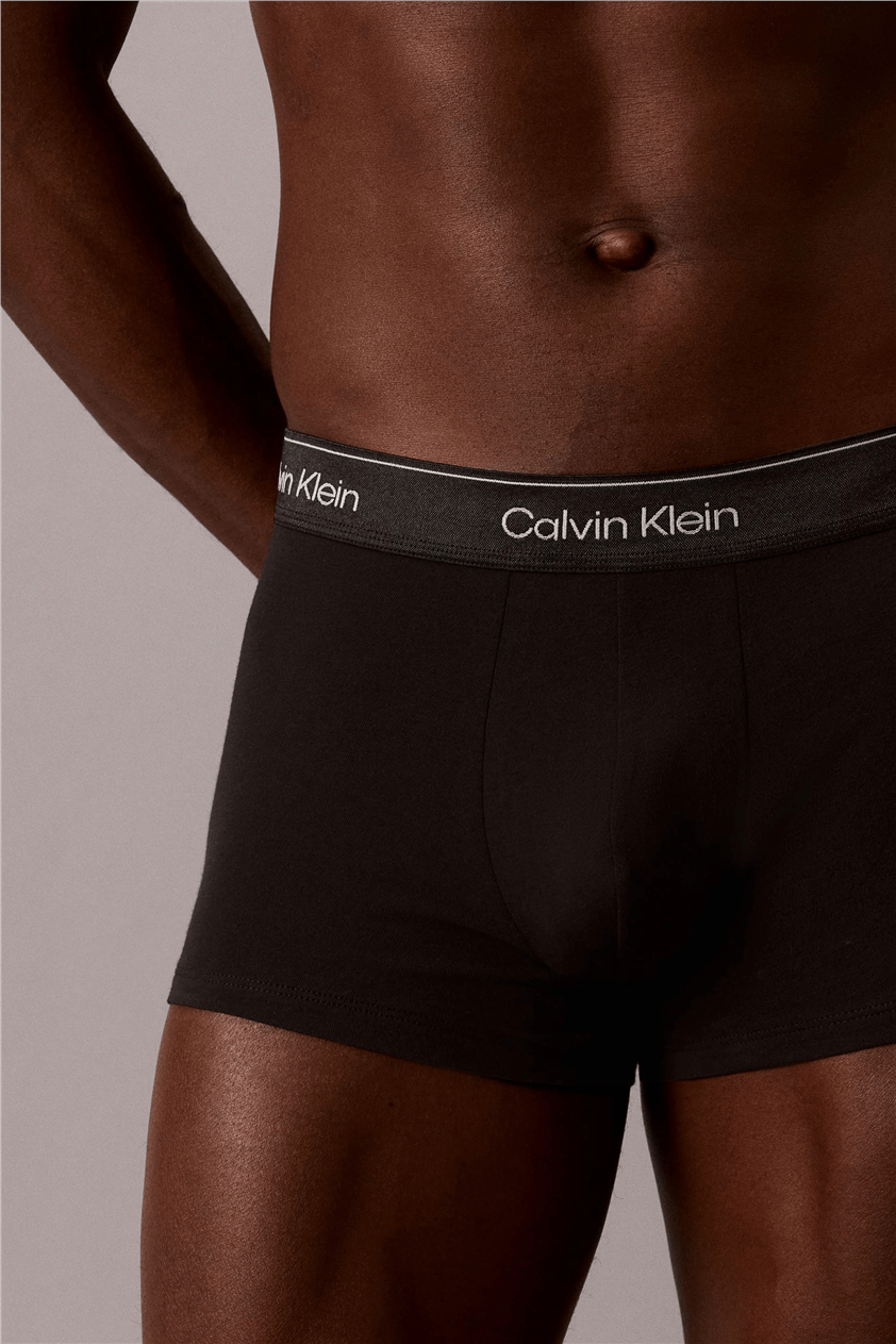 Calvin Klein Trunk 3Pk Erkek 3lü Boxer Siyah