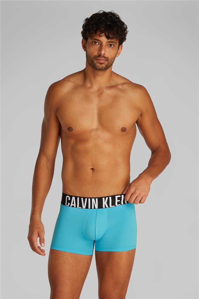 Calvin Klein Trunk 3Pk Erkek 3lü Boxer Mavi