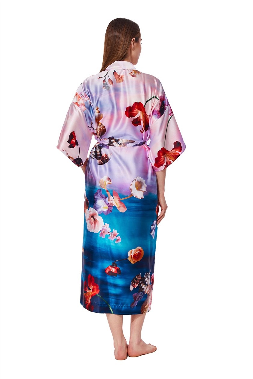 Gottex Belted Long Kadın Kimono Çok Renkli