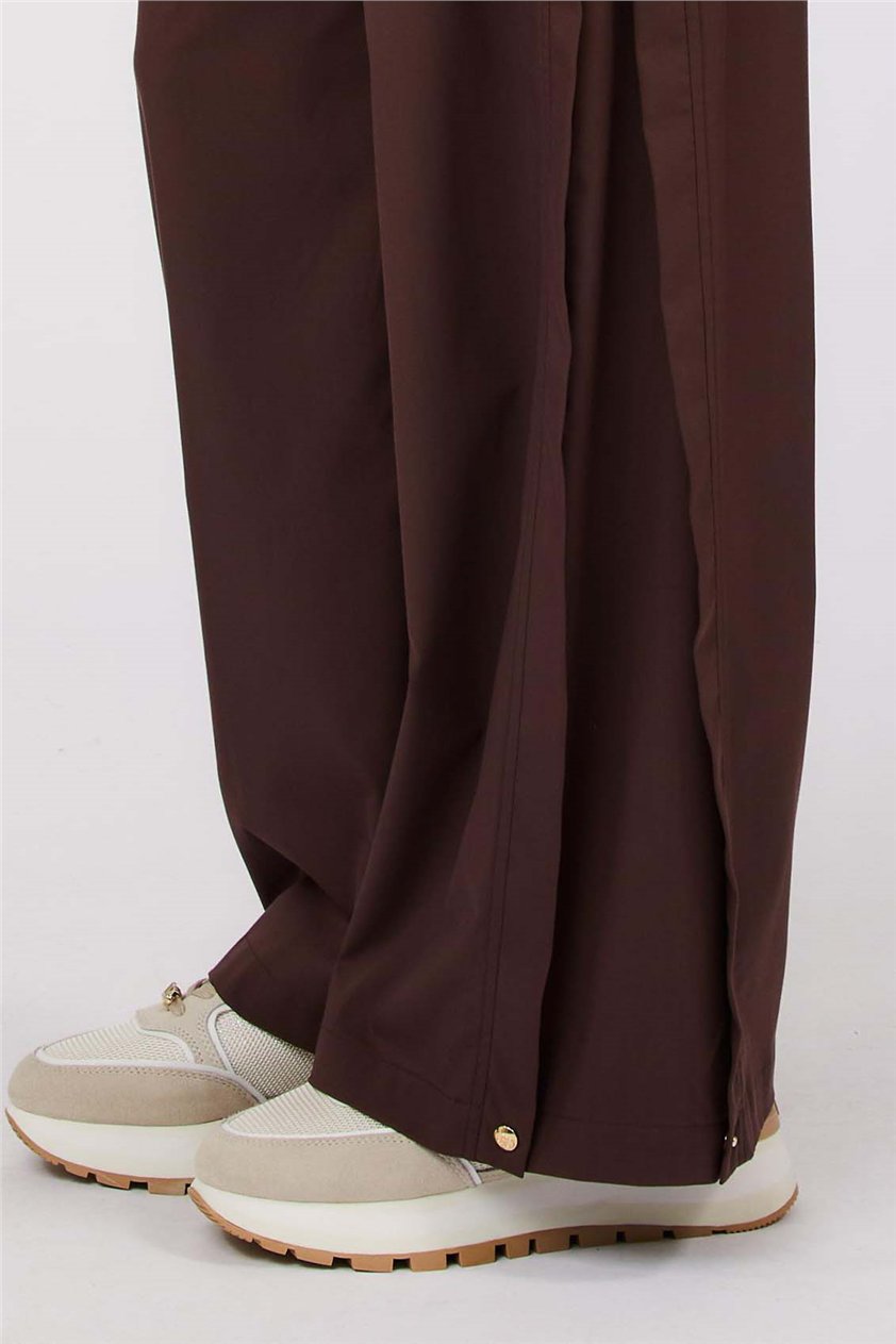 Liu Jo Ecs Pant.Ts Tpotf Lungo Kadın Pantolon Vizon