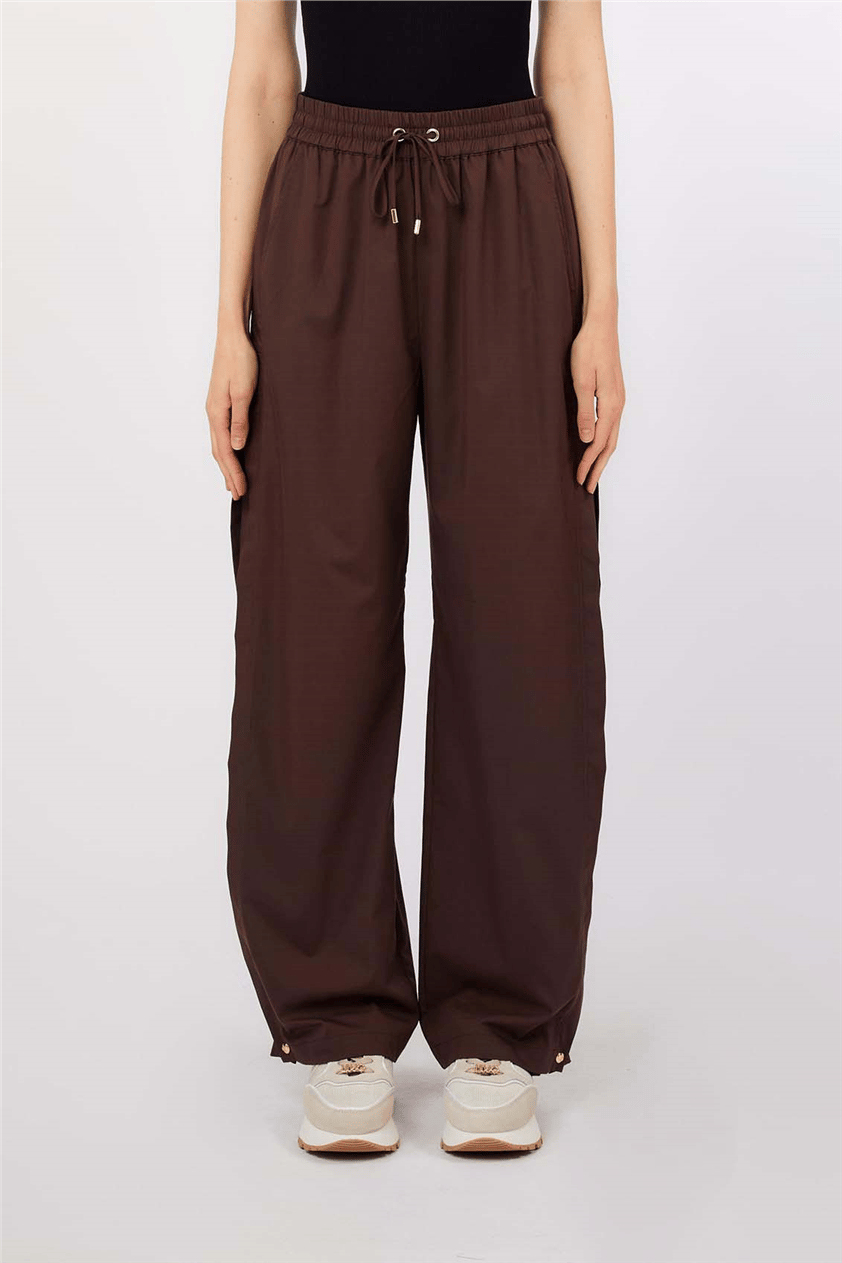 Liu Jo Ecs Pant.Ts Tpotf Lungo Kadın Pantolon Vizon