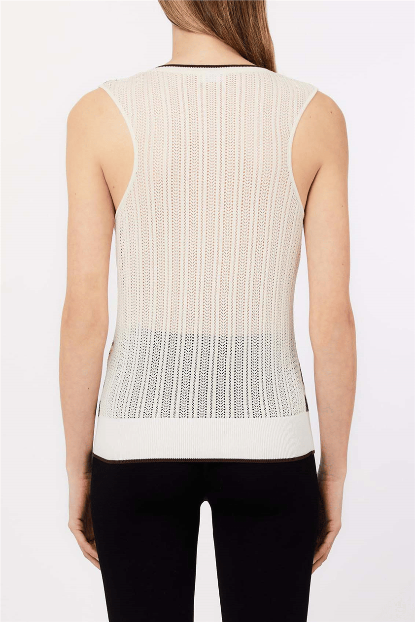 Liu Jo Maglia Chiusa S/M Kadın Triko Kahverengi