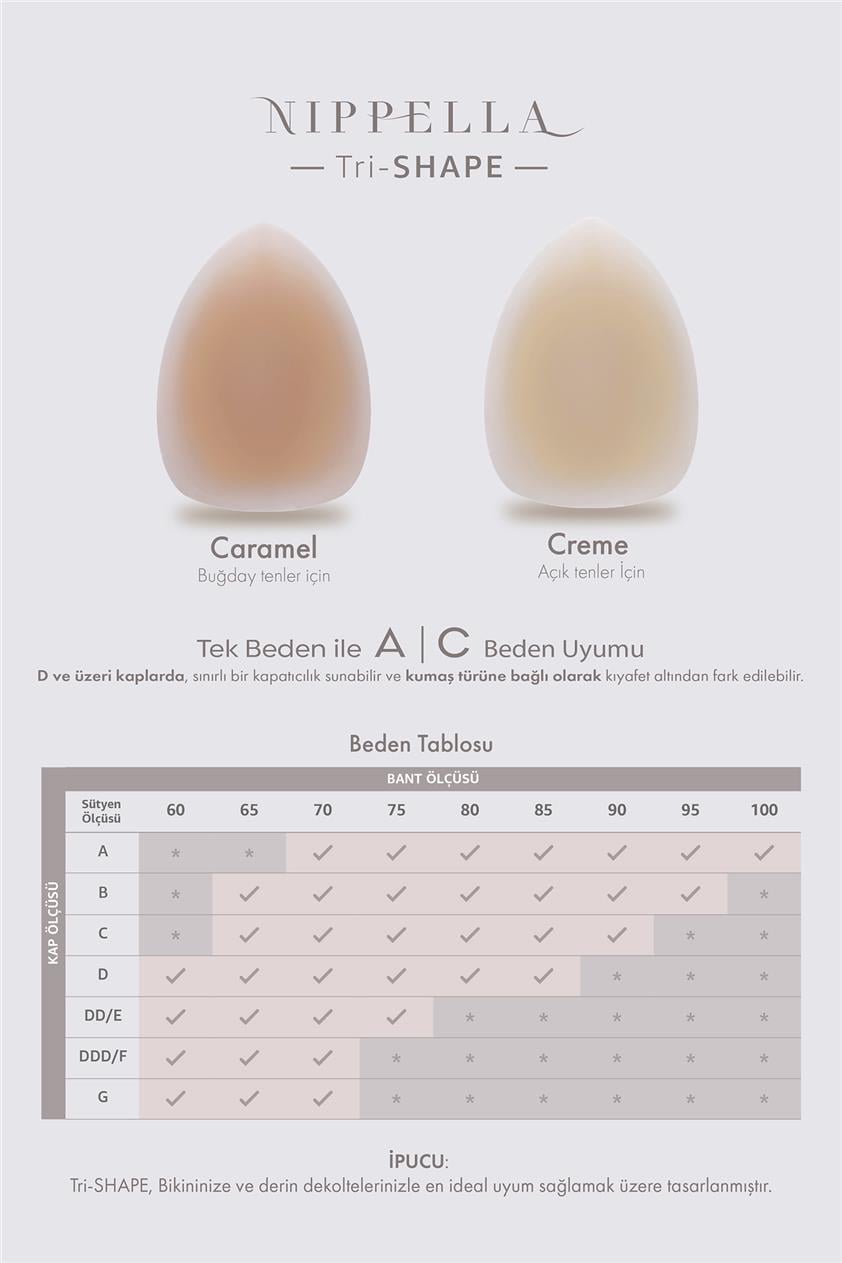 Nippella Trishape Göğüs Ucu Kapatıcı