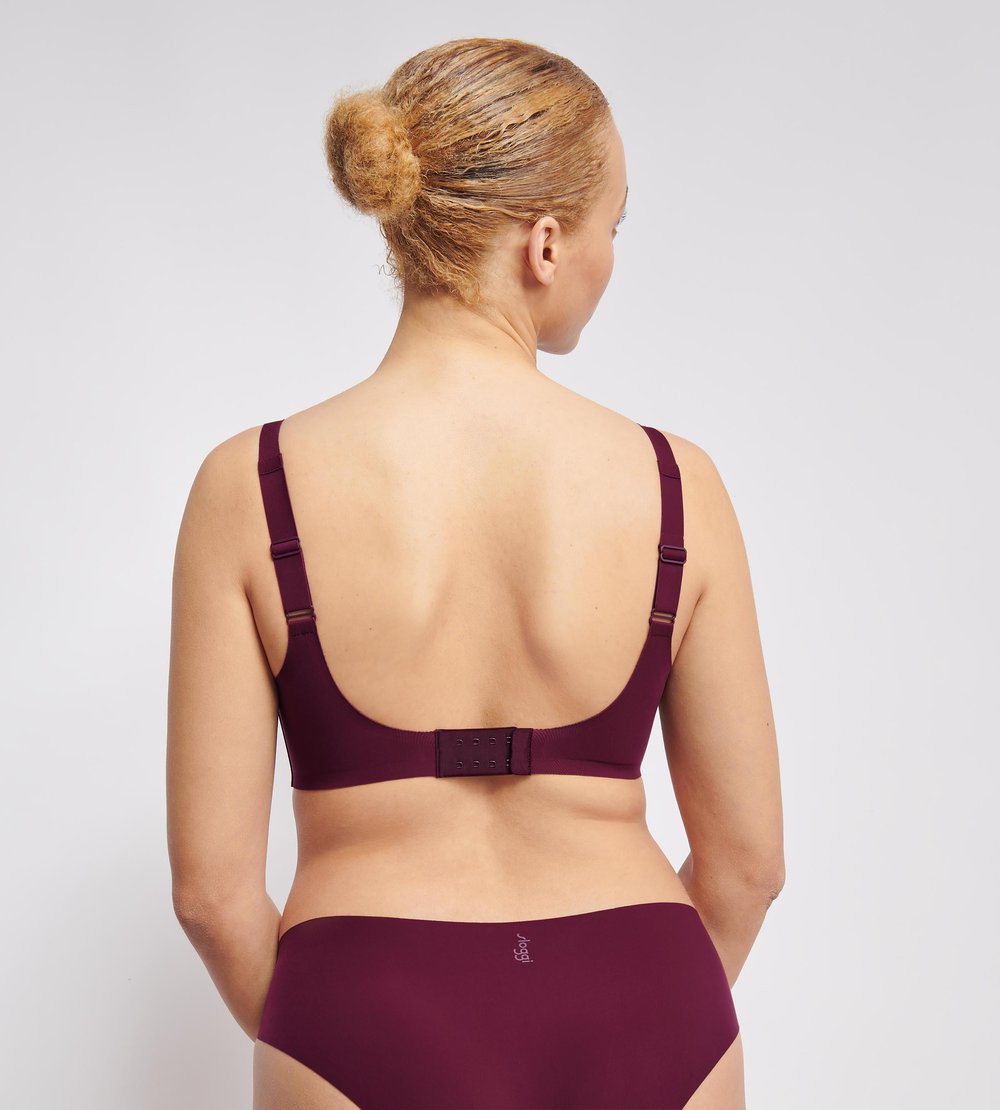 Sloggi Zero Feel 2.0 Soft Bra Sütyen Bordo
